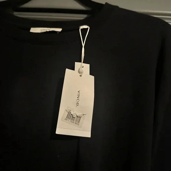 Vince Short Sleeve Tie-Waist Dress NWT Size large - Picture 6 of 10